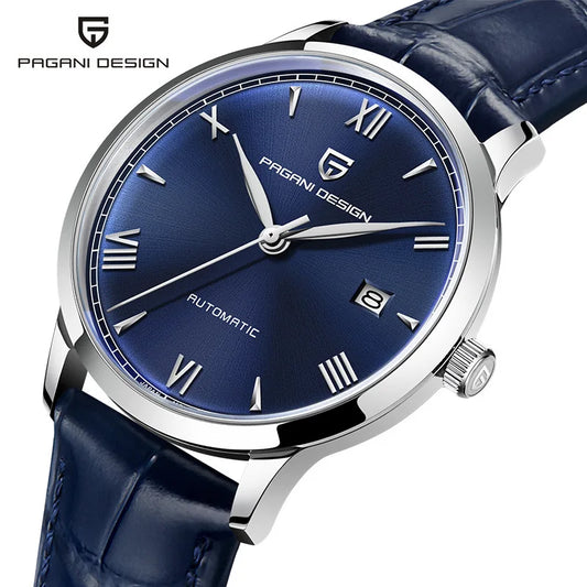 PAGANI DESIGN 40MM Pilot Men Mechanical Watch Luxury Sapphire Glass Automatic Watch 100M Waterproof NH35 Wristwatch For Men