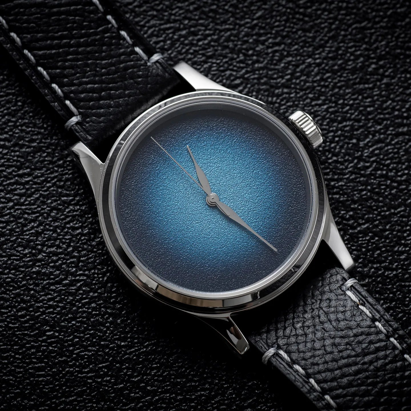 MysteriousCold 38mm Genuine Men's Mechanical Watch 2824 Movement Sapphire 100M Waterproof Leather Business Watches reloj hombre