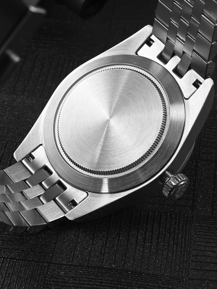 San Martin New 39mm Sport Watch Enamel Dial NH35 Automatic Mechanical Men Dress Watch Sapphire Waterproof 100m Luminous SN0053