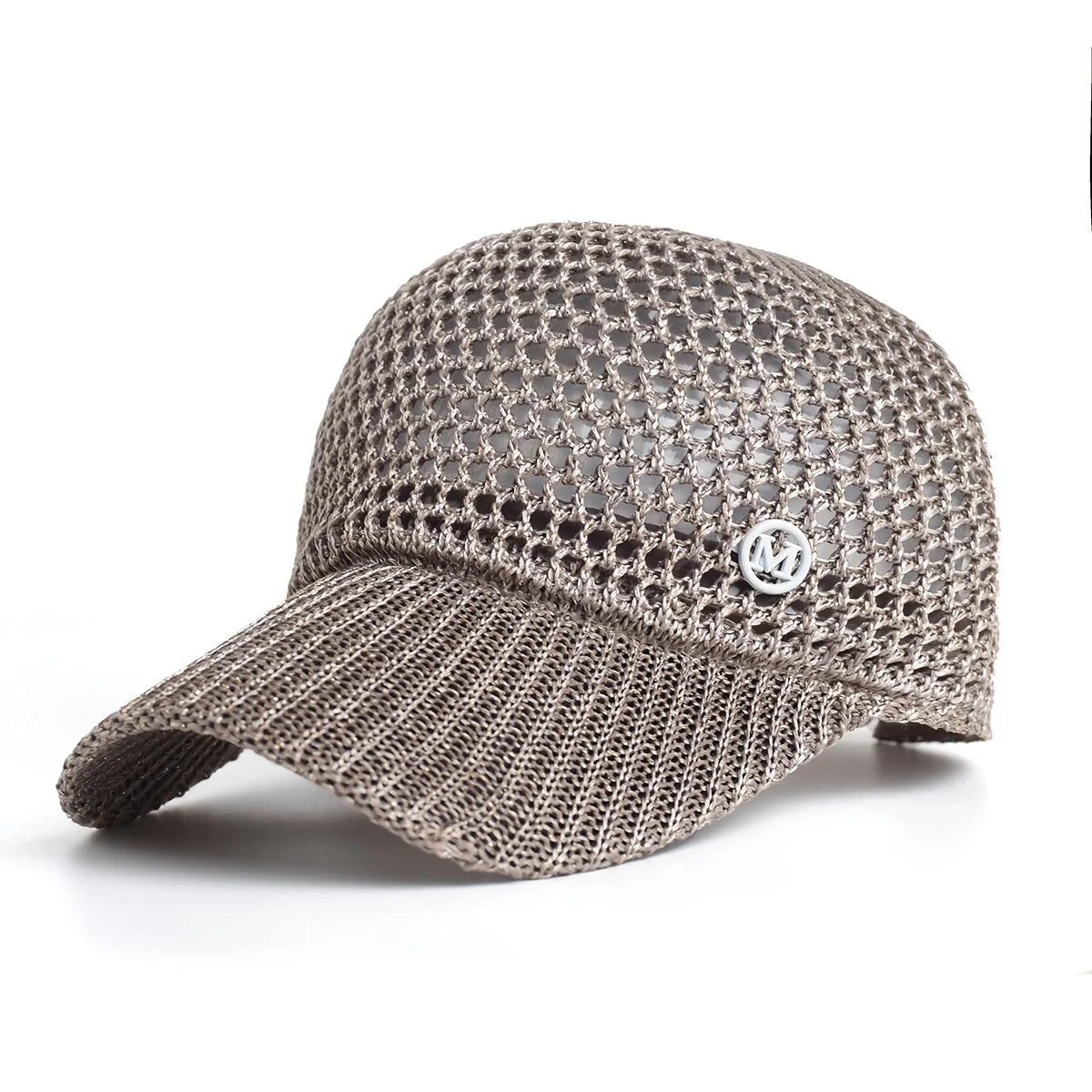 Unisex Hollow-out Design Mesh Baseball Cap Breathable Summer Sun Hat Baseball Cap