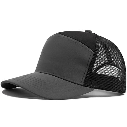 Sommer-Baseballkappe mit 7-Panel-Design, Fashion-Hip-Hop-Mesh-Kappen, Herren-Trucker-Cap, Visier, Hardtop, Snapback, Damen, Unisex, coole neue Marke