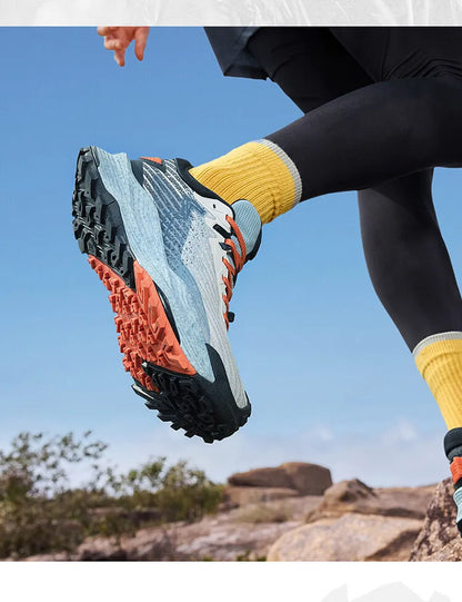 361 Degrees WUXIA 2 løbesko, lette, åndbare, stødabsorberende, skridsikre og bløde alsidige sneakers til udendørs vandring for mænd 672542201