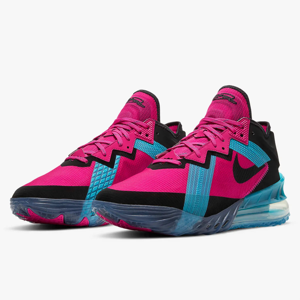Ténis de basquetebol desportivos Nike LEBRON XVIII LOW EP originais para homem e mulher CV7564-600