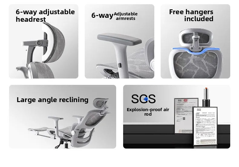 Scaun multifuncțional, scaun de birou, scaun pentru computer, scaun rabatabil, scaun ergonomic pentru odihnă, scaun pivotant, scaun e-sports