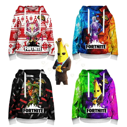 Muška majica s kapuljačom Fortnite, modna trenirka s 3D printom, Battle Game hoodie za dječake i djevojčice, hip-hop, hombre, ležerna gornja odjeća