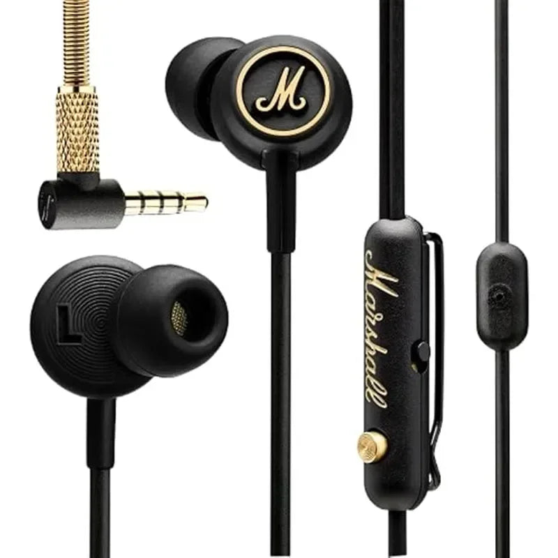 Marshall Motif II ANC True Wireless Earbuds with Active Noise Cancelling, Hi-Fi Deep Bass Bluetooth Earphones with Mic