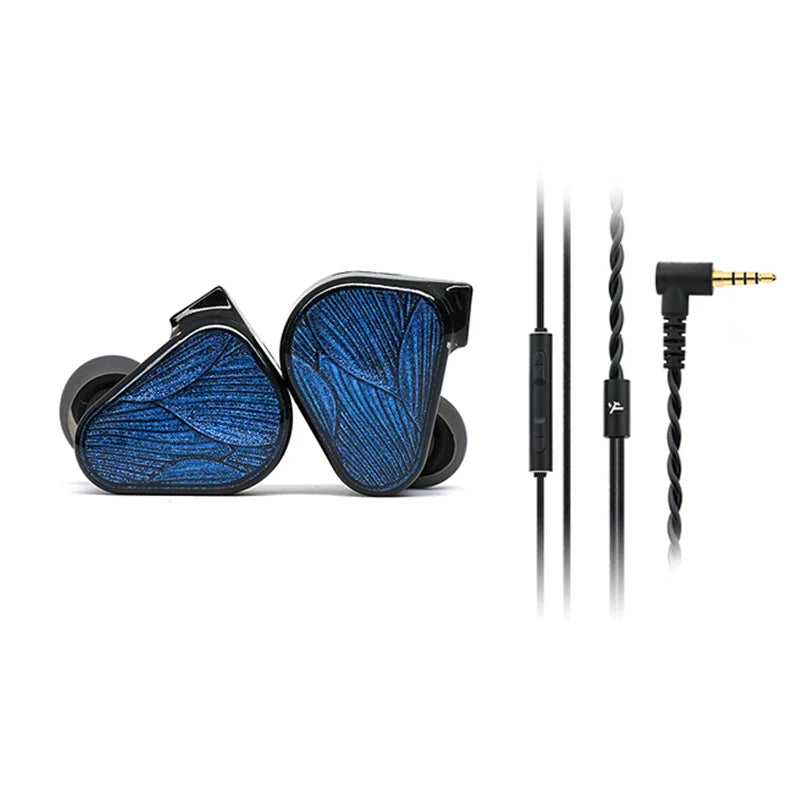 TRUTHEAR Zero:BLUE2 Earphone Dual Dynamic Drivers IEMs with Detachable Cable in Ear Headphone 0.78mm 2pin 3.5mm plug