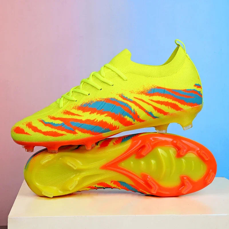 New Men's Football Boots Sport Soccer Shoes Match Unisex Ultralight Cleats Comfortable Non-Slip Outdoor Adult Grass High-quality