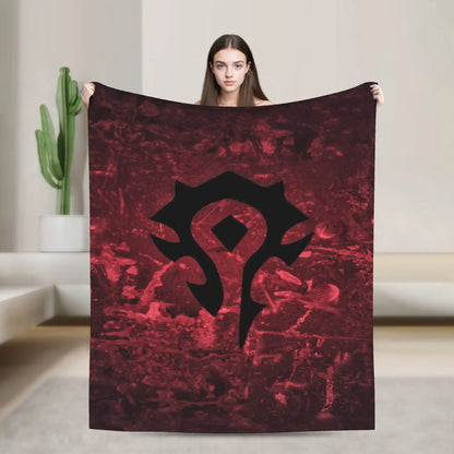WOW World of Warcraft deke, kvalitetni mekani prekrivači za posteljinu, zimski dječji pokrivač za spavaću sobu, originalni prekrivač za krevet