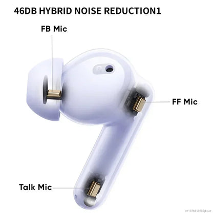 realme Buds T310 Wireless Earbuds Bluetooth 5.4 – 46dB Active Noise Cancelling HiFi Earphones with Deep Bass & Long Battery Life