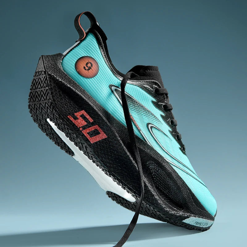 Men’s Sports Shoes with Cushioning, Non-Slip, Flat, Wear-Resistant Sneakers, Mesh Breathable Platform, Soft Running Shoes for Men