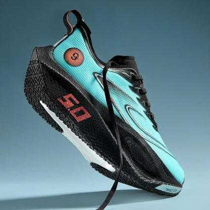 Men’s Sports Shoes with Cushioning, Non-Slip, Flat, Wear-Resistant Sneakers, Mesh Breathable Platform, Soft Running Shoes for Men