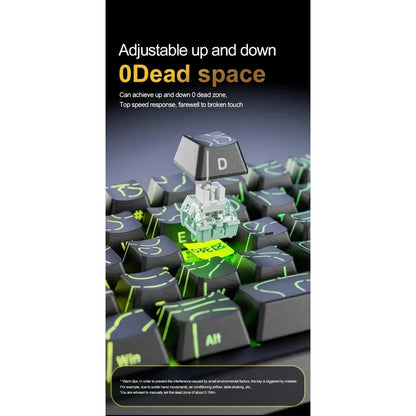 Attack Shark X68 HE Gaming Keyboard - Magnetic Mechanical, 0.01ms Rapid Trigger, 8000Hz Polling, Wired, 128K Ultra-Long Life