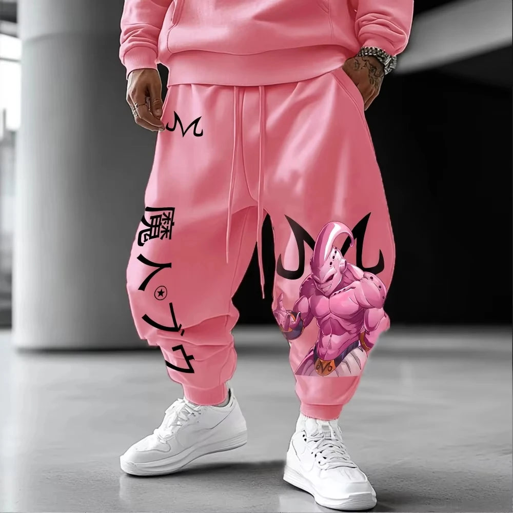 Dragon Ball Men's Pants Sportswear Broly Spring Autumn and Winter Japan Anime Jogger Pants Y2k Harajuku Fashion Cotton Trousers