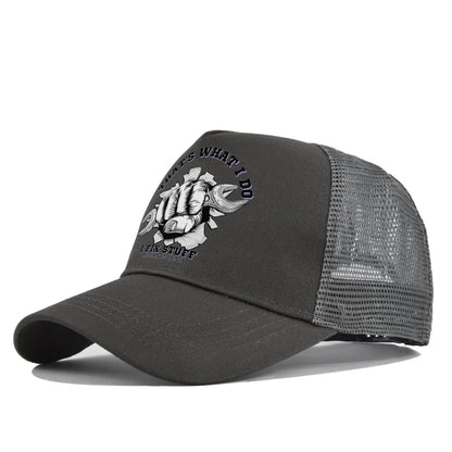 Mode Frühjahr/Sommer Bedruckte Netz-Baseballkappe, atmungsaktiv, Gorras, mit individuellem LOGO für Männer, Frauen und Paare, Schirmkappe, Casquette