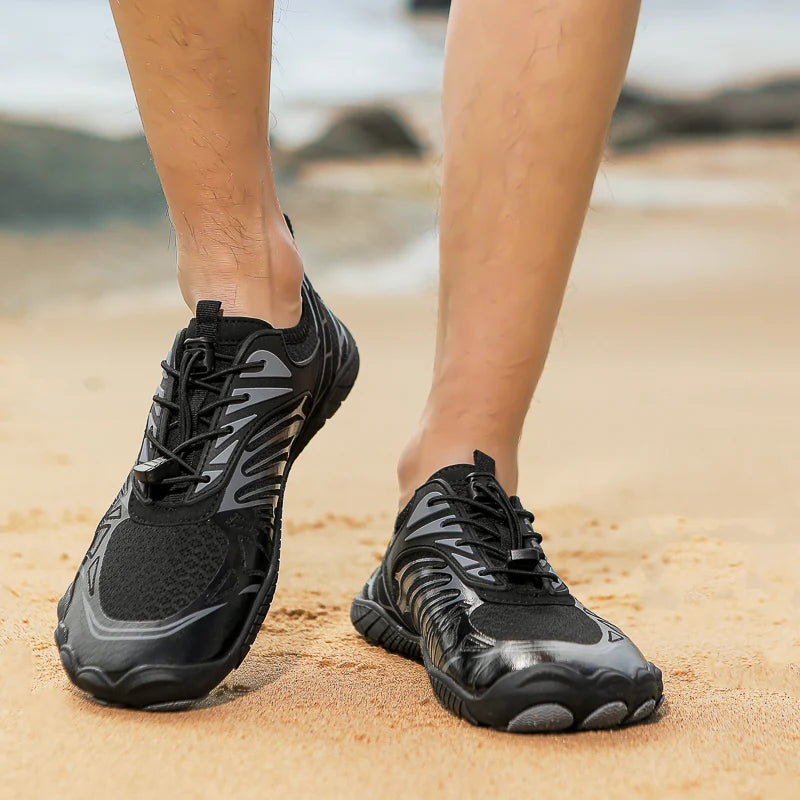 High-Quality Trail Running Barefoot Shoes Wide Toe Box Barefoot Sports Cross Trainers Zero Drop Shoes Runner Walking Sneakers