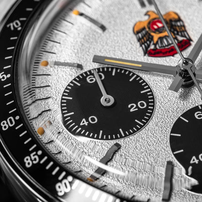 Thorn T010 37mm Quartz Watch VK63 Movement Mens Chronograph Watch Sapphire K9 Glass Luminous Waterproof Fashionable Retro Watch