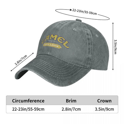 Camel Trophy Baseballkappen für Damen und Herren – verstellbare Freizeit-Sonnenhüte aus Baumwolle – Unisex-Dad-Hats