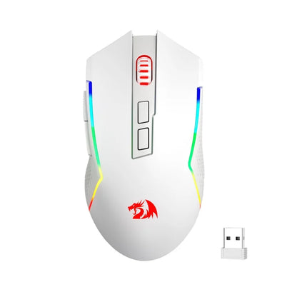 Redragon M693 ασύρματο/ενσύρματο BT & 2.4G Bluetooth gaming ποντίκι 8000 DPI με σύνδεση 3 λειτουργιών και οπίσθιο φωτισμό RGB για PC/Mac/Laptop