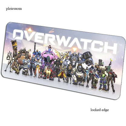 overwatch padmouse HD print gaming mousepad game 900x400x3mm mouse pad gamer computer desk cheapest mat notbook mousemat pc