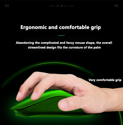INPHIC B1 USB Wired Mouse, Silent Office Gaming Mouse for PC and Laptops