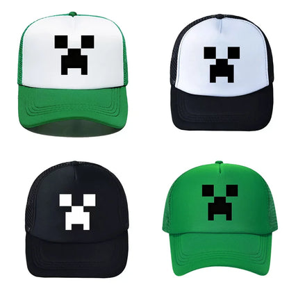 Casquette de baseball unisexe « Totem of Undying Hat » pour cosplay, style cyberpunk, motif pixel, accessoires de plein air