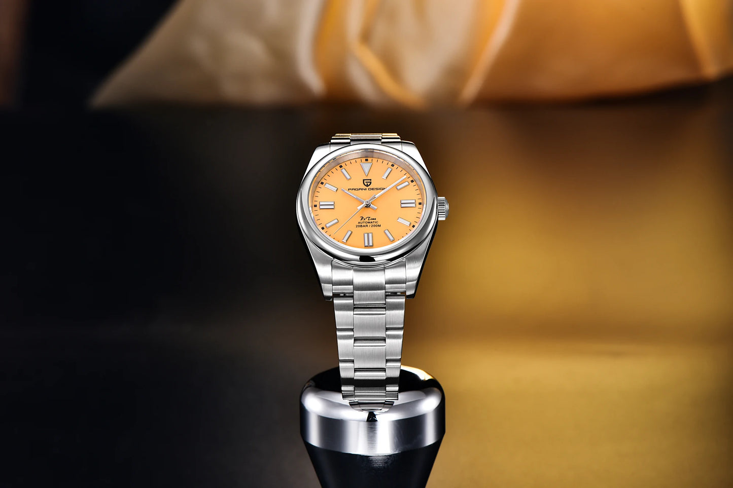 2026 PAGANI Design New 39mmMen's  Mechanical Watches NH35/8215  Automatic Watch Sapphire Stainless Steel 20Bar Waterproof Reloj