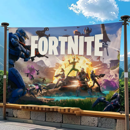 Adventure game F-FORTNITE flag Suitable For Party Club Outdoor Interior Wall Art Decoration Banner Gift