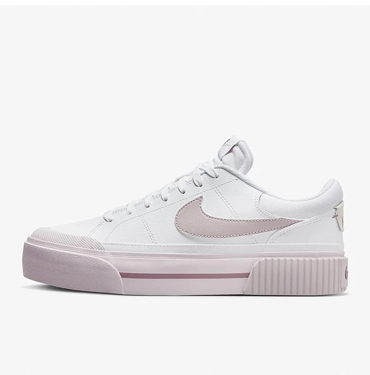 Nike, autentiche scarpe da ginnastica casual da donna con suola spessa resistente all'usura e tomaia bassa DM7590-105