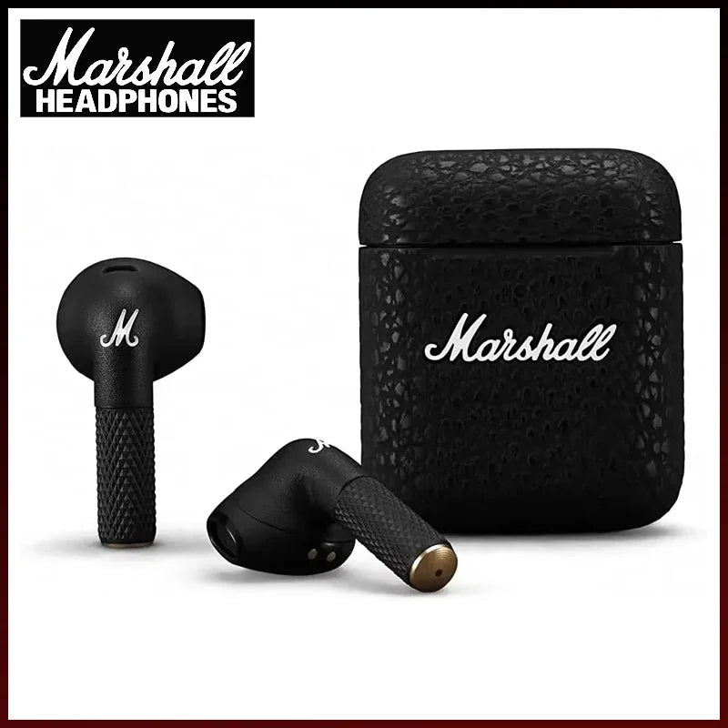 Marshall Motif II ANC True Wireless Earbuds with Active Noise Cancelling, Hi-Fi Deep Bass Bluetooth Earphones with Mic