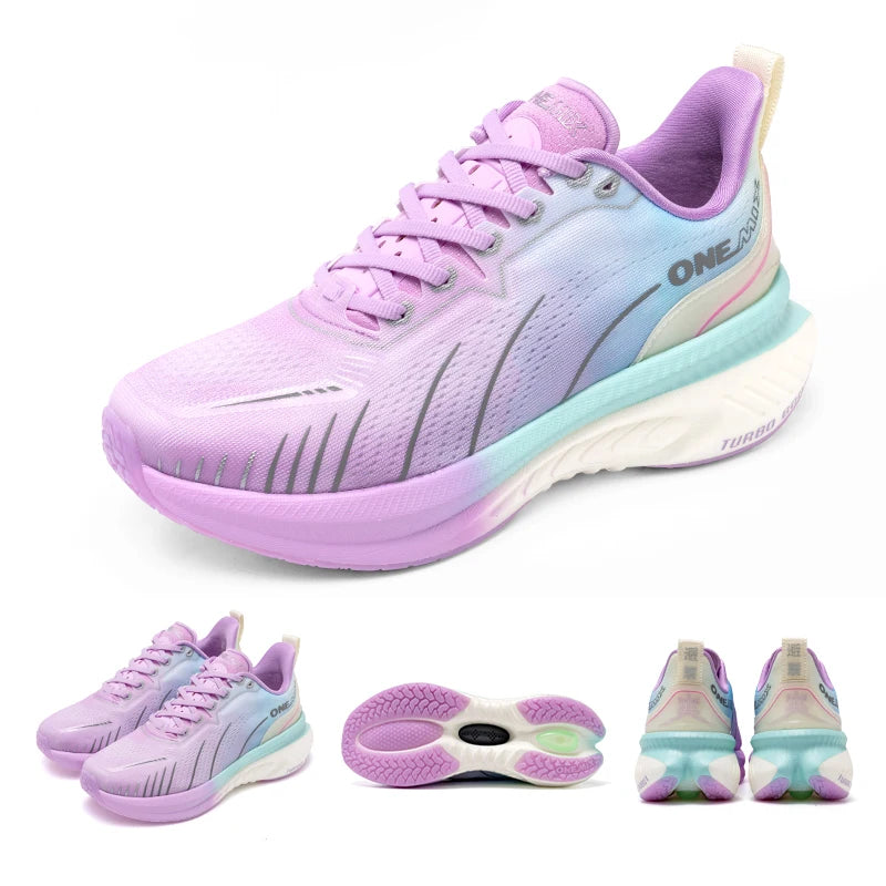 ONEMIX: nuevas zapatillas de running con amortiguación para hombre, adecuadas para corredores intensivos; zapatillas deportivas con cordones para mujer; zapatillas deportivas antideslizantes para hombre, para uso al aire libre.