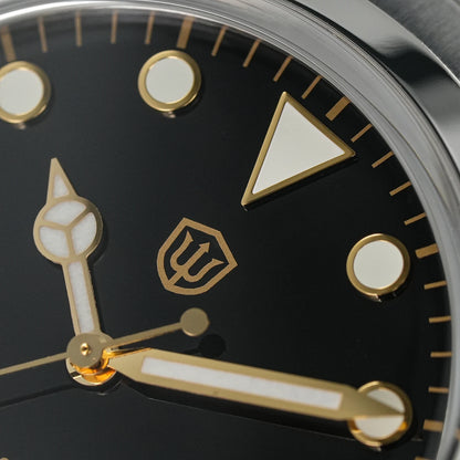Watchdives WD1016 V3 37mm Watch VH31 Sweep Movement Stainless Steel Watches Luxury Sapphire 100m Waterproof Men Watch Box Gift