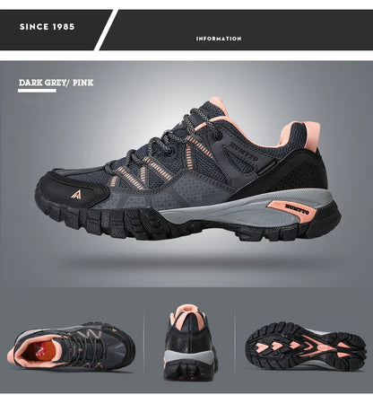 HUMTTO planinarske cipele za žene, otporne na habanje, ženske sportske cipele za vanjske aktivnosti, tenisice na vezanje za penjanje i trekking, model 110609B