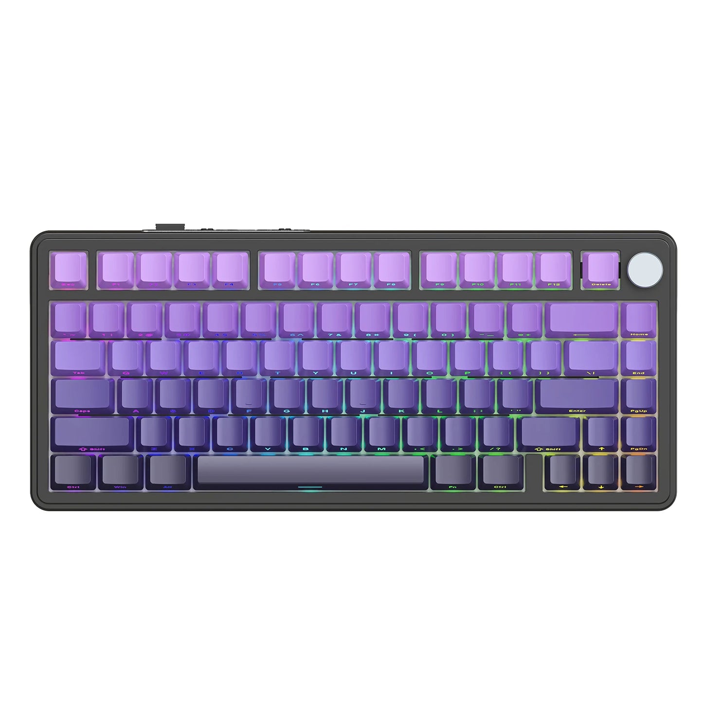 ATTACK SHARK X85/X85Pro Wireless Mechanical Keyboard 75% 82 Keys Tri-Mode Bluetooth Wired RGB Hot Swap Gasket Knob Large battery
