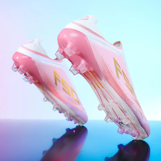 New Men's Soccer Shoes Match Football Boots Non-Slip Boys High-Quality Outdoor Sneakers Grass Cleats Hot-Selling High-Top Light