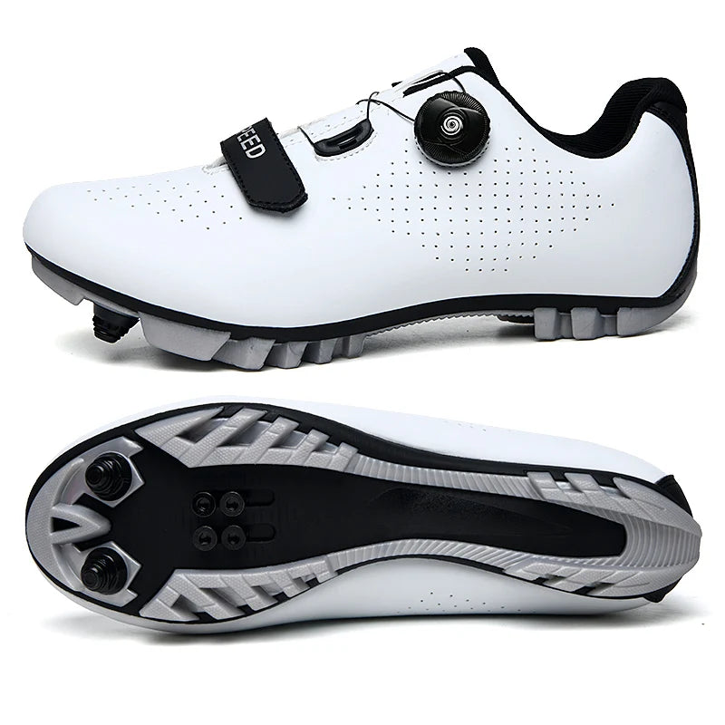Zapatillas unisex de MTB: zapatillas de ciclismo MTB, zapatillas de running para hombre, zapatillas con clavos para bicicleta de montaña, zapatillas de ciclismo para mujer