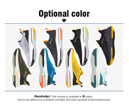 Baasploa Leichte Laufschuhe für Herren – Bequeme Designer-Mesh-Freizeitsneaker für Herren mit Schnürung – Outdoor-Sport- und Tennisschuhe für Herren