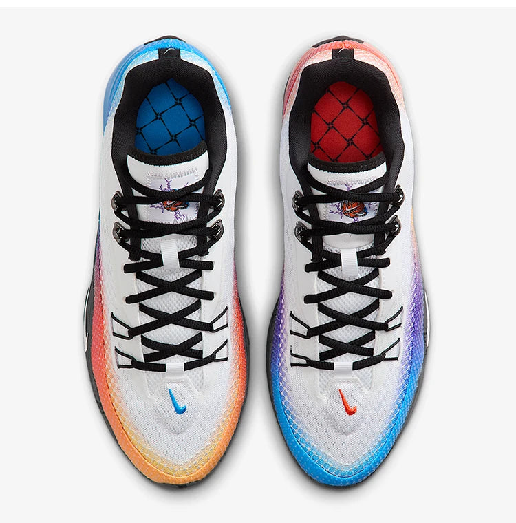 Nike genuine S.T. Flare EP Men's Breathable Contrast Basketball Shoes IH7326-110