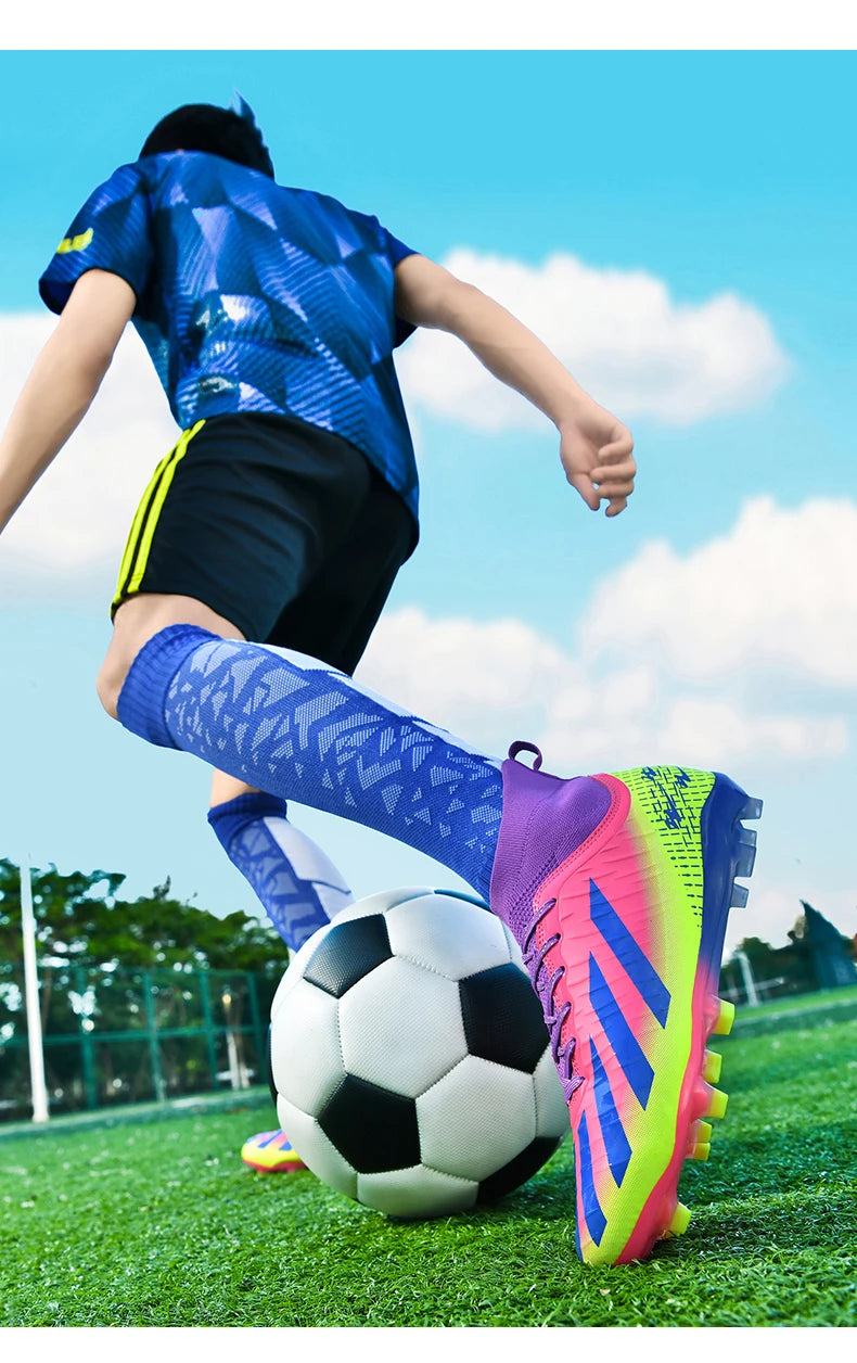 Double Star 2026 New Low-Top AG Football Boots Ultralight Professional Outdoor Men's Soccer Cleats Size 35-45