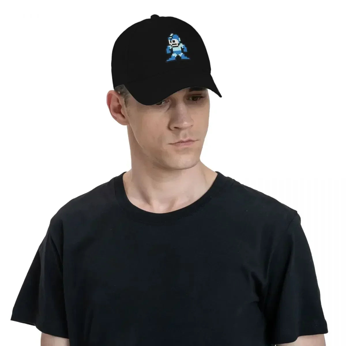 Megaman 8-Bit-Baseballkappe Sommerhut Strand Herren Golfbekleidung Damen