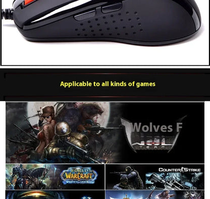 A4TECH Bloody X7-710K Wired Mouse 2000dpi Macro Programming Laptops Accessories CF/LOL/World of Warcraft E-sports Gamer Mouse