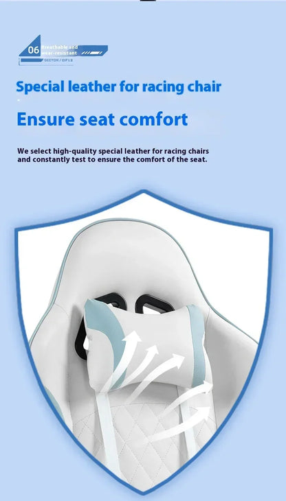 Hot Selling Gaming Chair Ergonomic Racing Gaming Chair Sedentary Comfortable Home Computer Chair for Office Computer Living Room