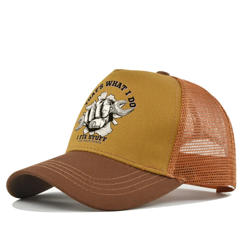 Mode Frühjahr/Sommer Bedruckte Netz-Baseballkappe, atmungsaktiv, Gorras, mit individuellem LOGO für Männer, Frauen und Paare, Schirmkappe, Casquette