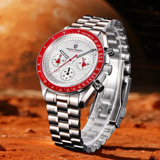 2026 New PAGANI DESIGN AK Project Mars Men's Watches Luxury Quartz Watch Men AR Sapphire Speed Sport Chronograph Automatic Date