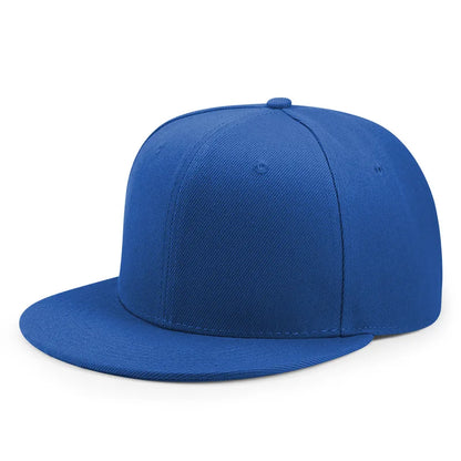 Großhandel: 40 Farben, verstellbare Snapback-Kappen mit flachem Schirm, Damen-Mode, Polyester, einfarbige Baseballmützen, Herren, Hip-Hop, unbedruckte Sportmützen