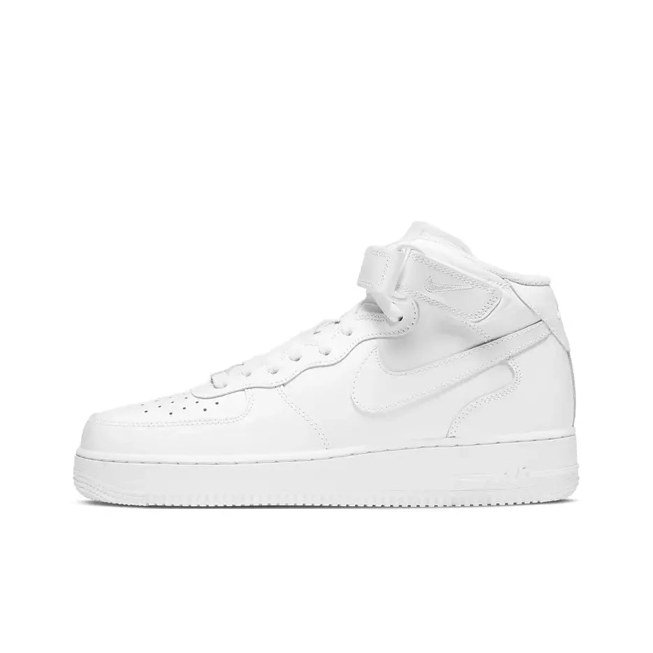 Nike Air Force 1 Mid unisex sneakers – Enkelondersteuning, klassiek dempend comfort en duurzaam voor de hele dag DQ7666-001