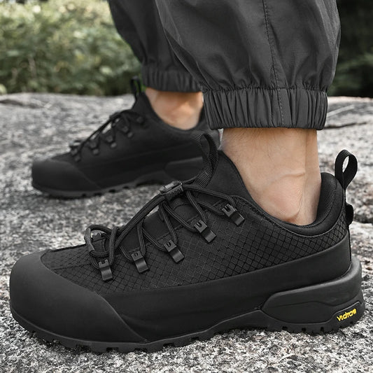 2025 New Hiking Shoes Non-Slip Grip Men's Spring Fall Outdoor Casual Sports Shoes Breathable Comfortable Durable Leisure Sneaker