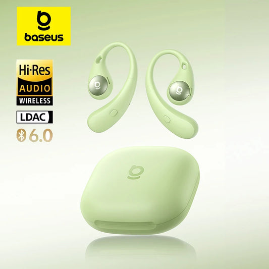 Baseus Eli Sport 2 Open-Ear Wireless Earphones Bluetooth 6.0 OWS Headphones Hi-Res with LDAC OWS Earphones Earhook Sport Earbuds