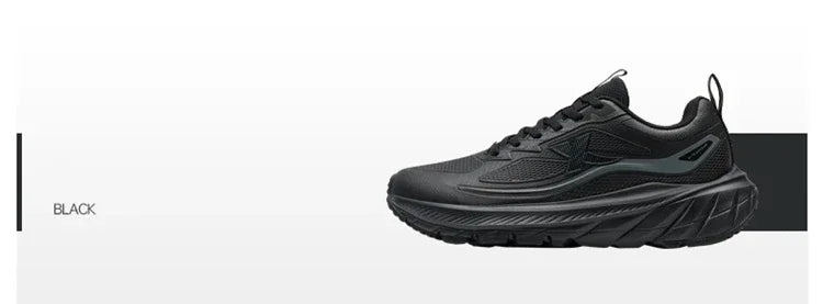 Xtep Herren-Laufschuhe – leicht, atmungsaktiv, stoßdämpfend, strapazierfähig, langlebig, gepolstert – Sneaker 875419110002