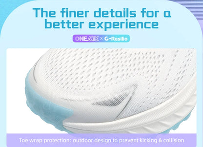 ONEMIX Sapatilhas de Running Casuais Respiráveis de Verão, Sapatilhas de Jogging Leves para Homem e Mulher, Calçado de Ginásio e Outdoor com Amortecimento para Desporto